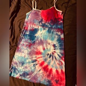 One of a Kind Tie Dye by Rena dress. Size L.
